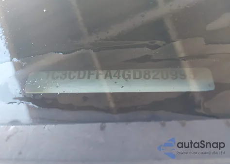 2016 Dodge Dart Sxt Sport from USA, damaged, VIN 1C3CDFFA4GD820996